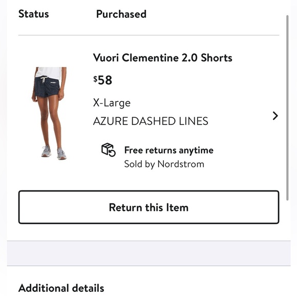 Vuori | Clementine 2.0 Shorts | Azure - Picture 6 of 6
